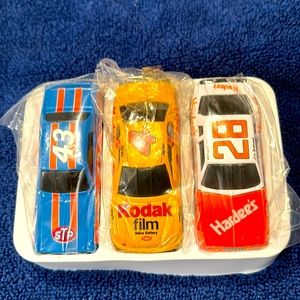 Set of 3 cars - 1992 STP Kodak and Hardees